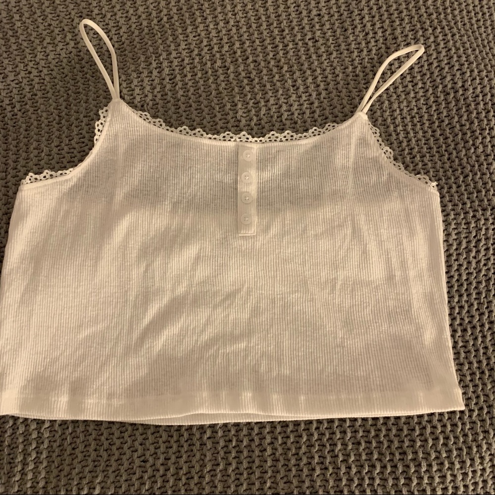 Pacsun White Tank Top